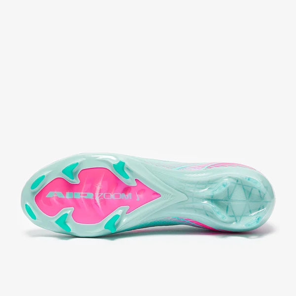 Mercurial Vapor 16 Air Zoom FG Elite - Bleu Océan / Rose vif