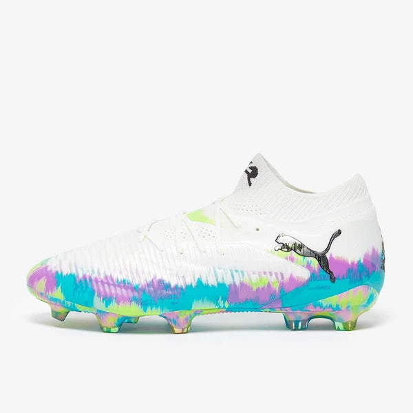 Future 8 Ultimate Elite FG Brilliance - Blanc Puma/Pomme Fizzy/Ultra Bleu/Magenta Pur