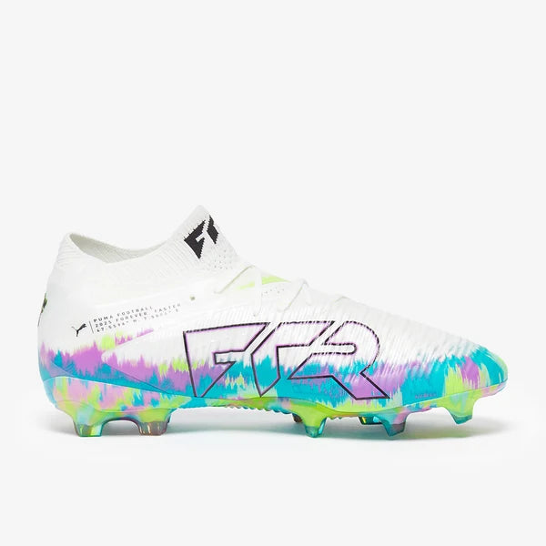 Future 8 Ultimate Elite FG Brilliance - Blanc Puma/Pomme Fizzy/Ultra Bleu/Magenta Pur