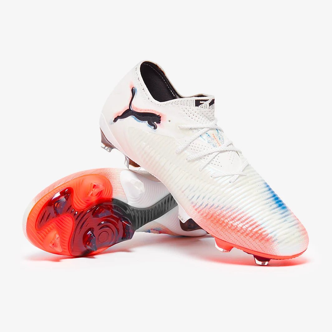 Future 8 Ultimate Elite FG - Blanc Puma/Noir Puma/Rouge Brillant