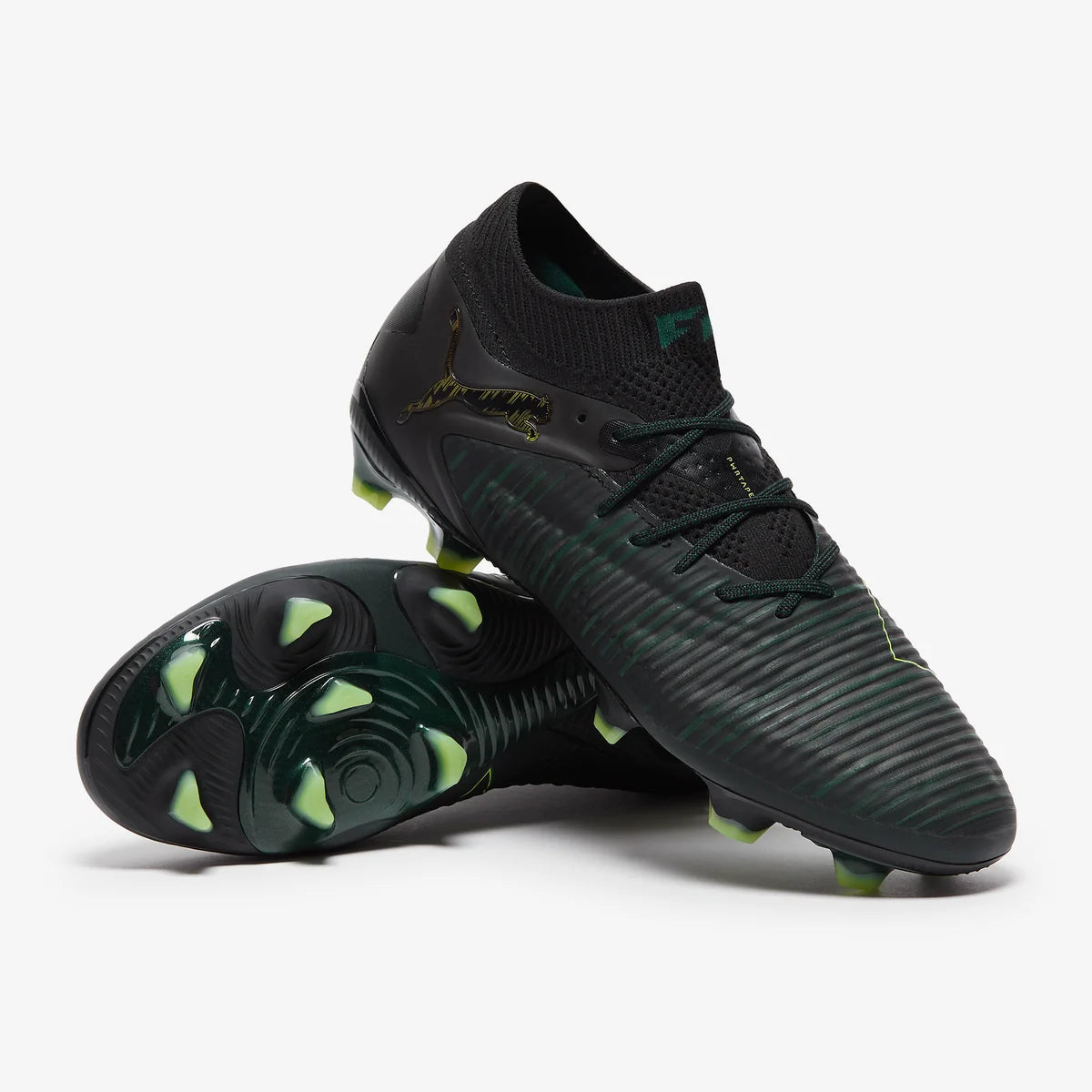 Future 8 Ultimate Elite FG/AG - Noir Puma/Fizzy Light/Vert Terrain