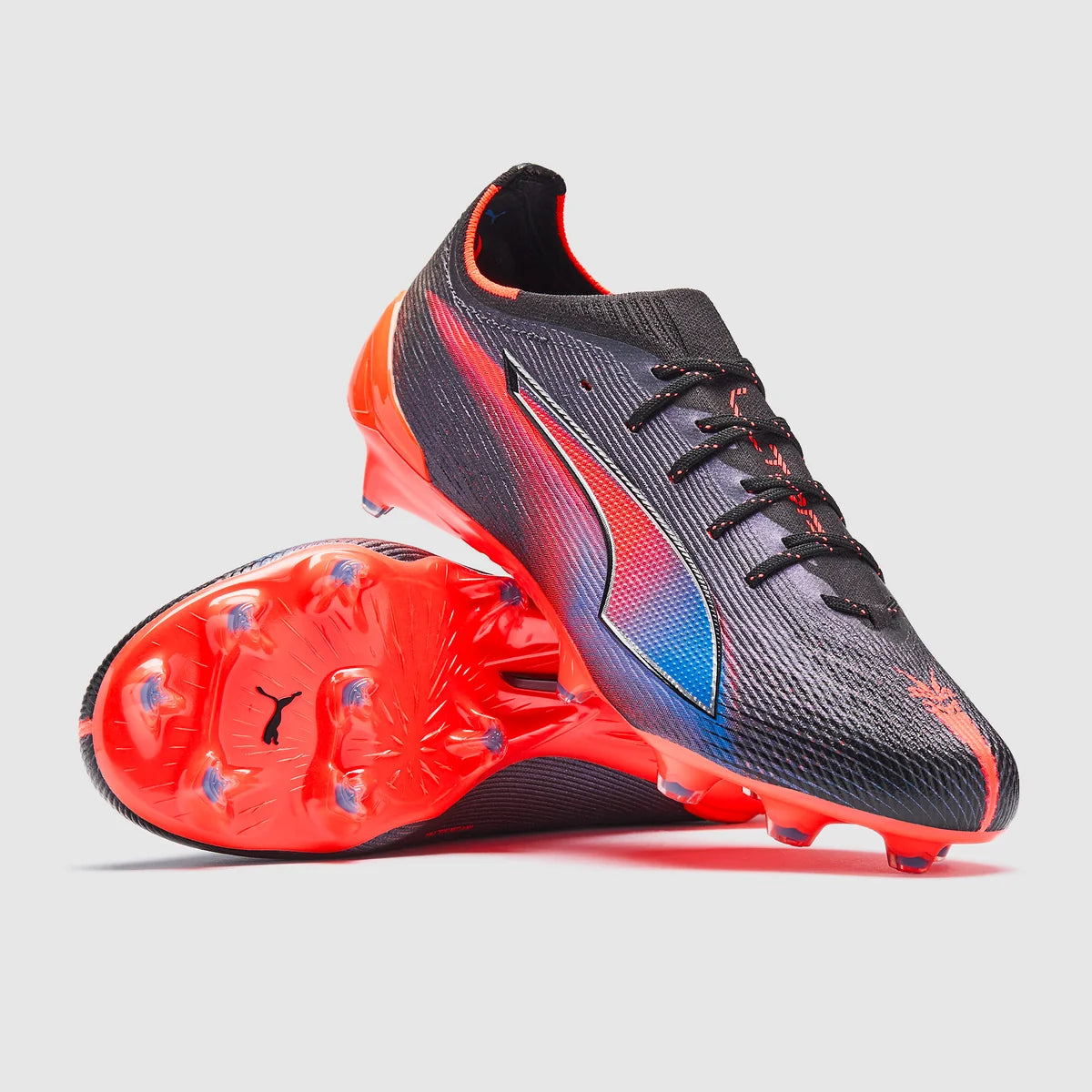 Ultra 6 Ultimate Relentless FG - Noir Puma/Rouge Brillant