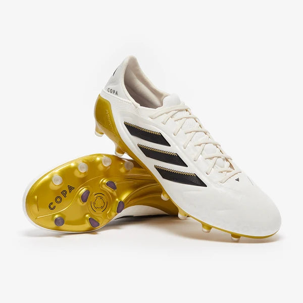 Copa Icon III AG Elite - Blanc/Noir/Or Mét