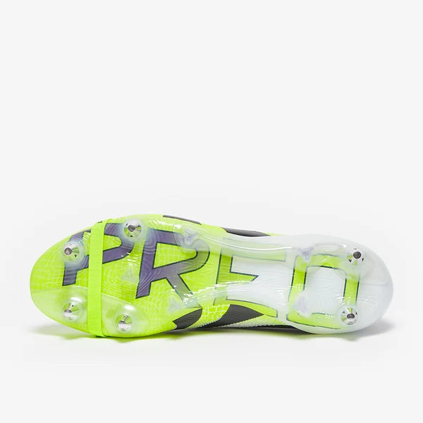 Predator 26 Tongue SG Elite - Blanc / Noir / Jaune fluo