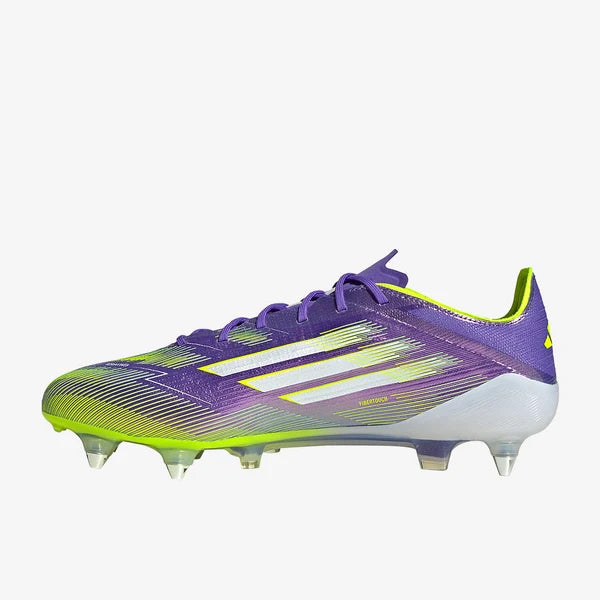 F50 SG Elite - Violet Rapide/Blanc Ftwr/Citron Lucide