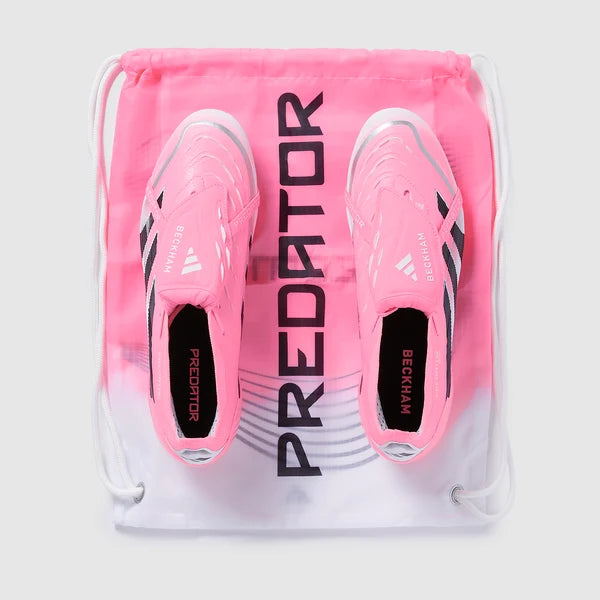 Predator 25 Tongue FG Elite X David Beckham - Rose / Blanc
