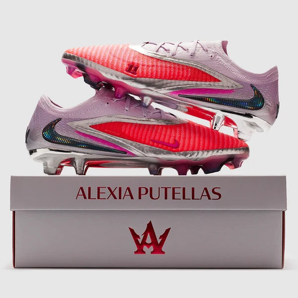 Phantom 6 Elite Low Cut FG Alexis Putellas Personal Edition - Cramoisi Vif/Noir