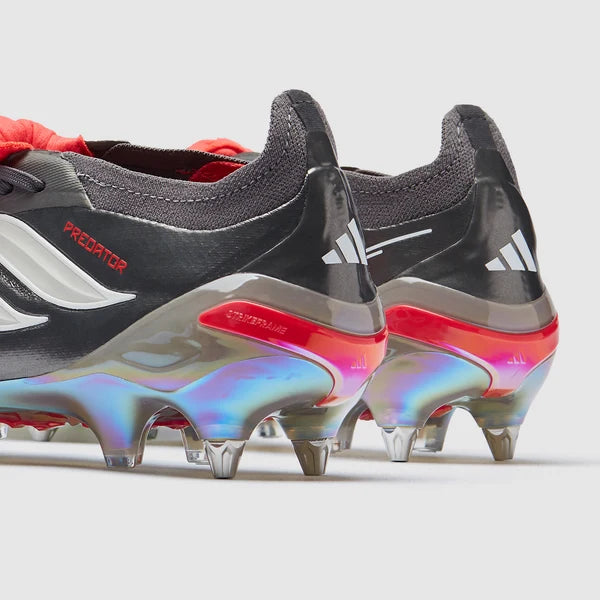 Predator 26 Tongue SG Elite - Gris / Blanc / Rouge