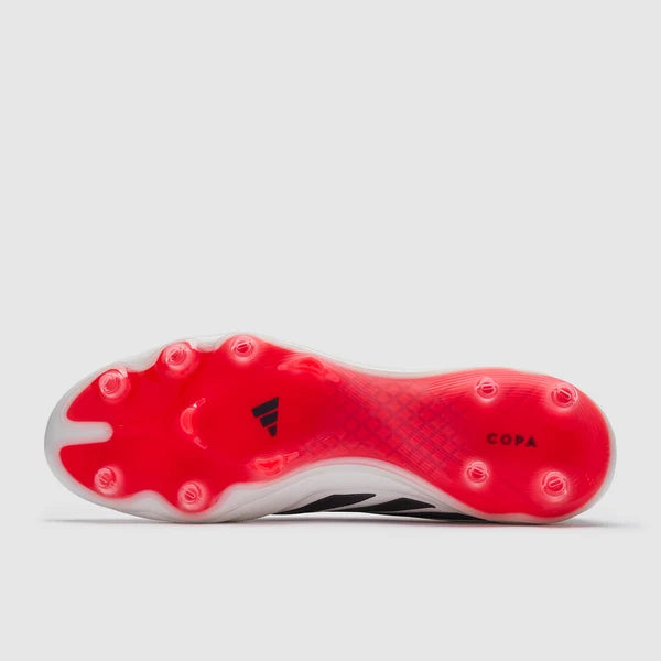 adidas Copa Pure IV Laceless Elite FG - Zéro Mét./Noir/Rouge Lucide