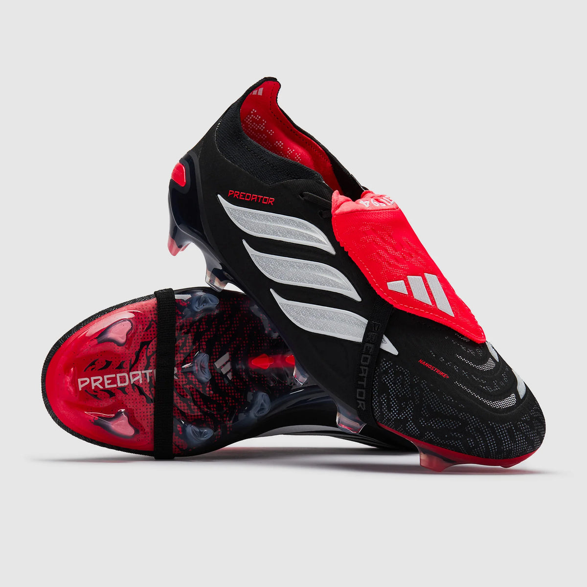 Predator 26 Tongue FG Elite - Rouge / Noir / Blanc