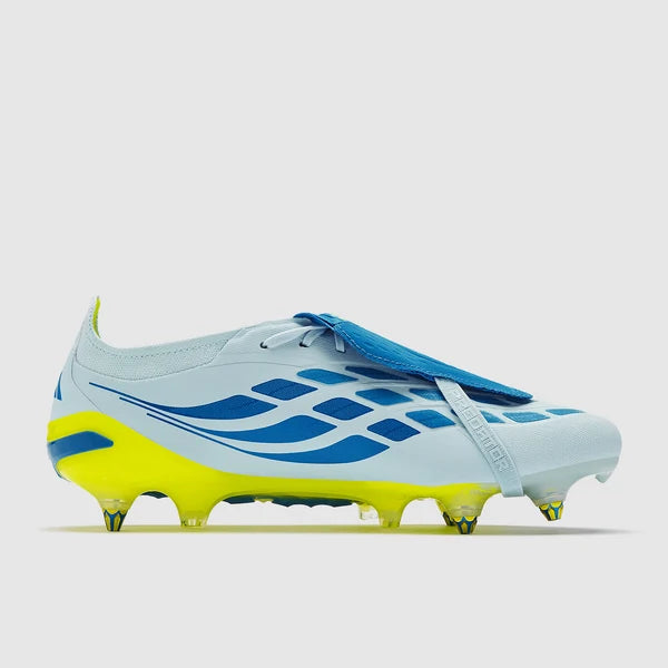 Predator 26 Tongue SG Elite - Bleu ciel / Jaune fluo
