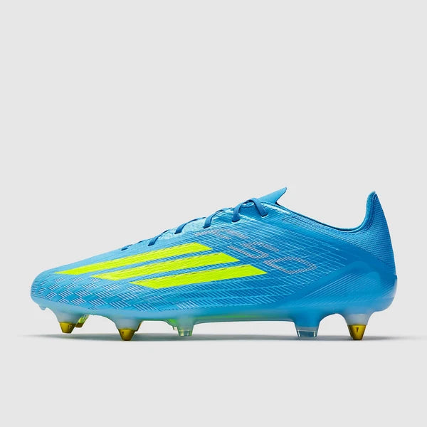 F50 SG Elite - Bleu Ray Lucide/Team Jaune Solaire/Aquamarine Lucide X2