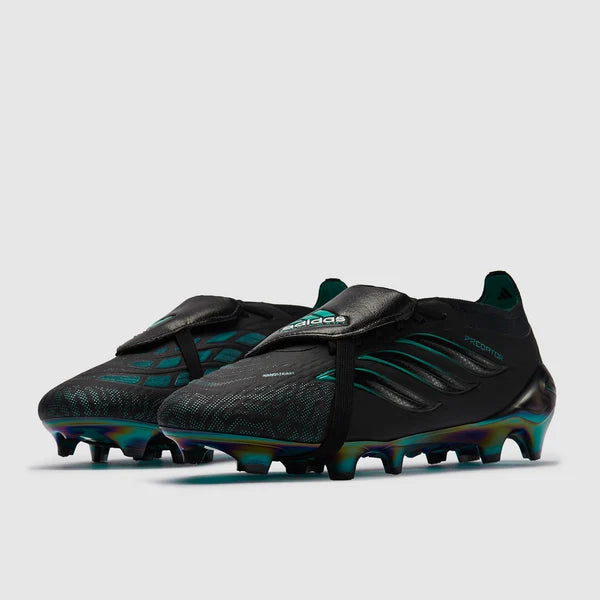 Predator 26 Tongue FG Elite " EQT " Pack - Noir / Vert turquoise