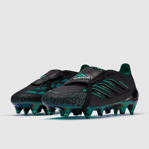 Predator 26 Tongue SG Elite " EQT " Pack - Noir / Vert turquoise