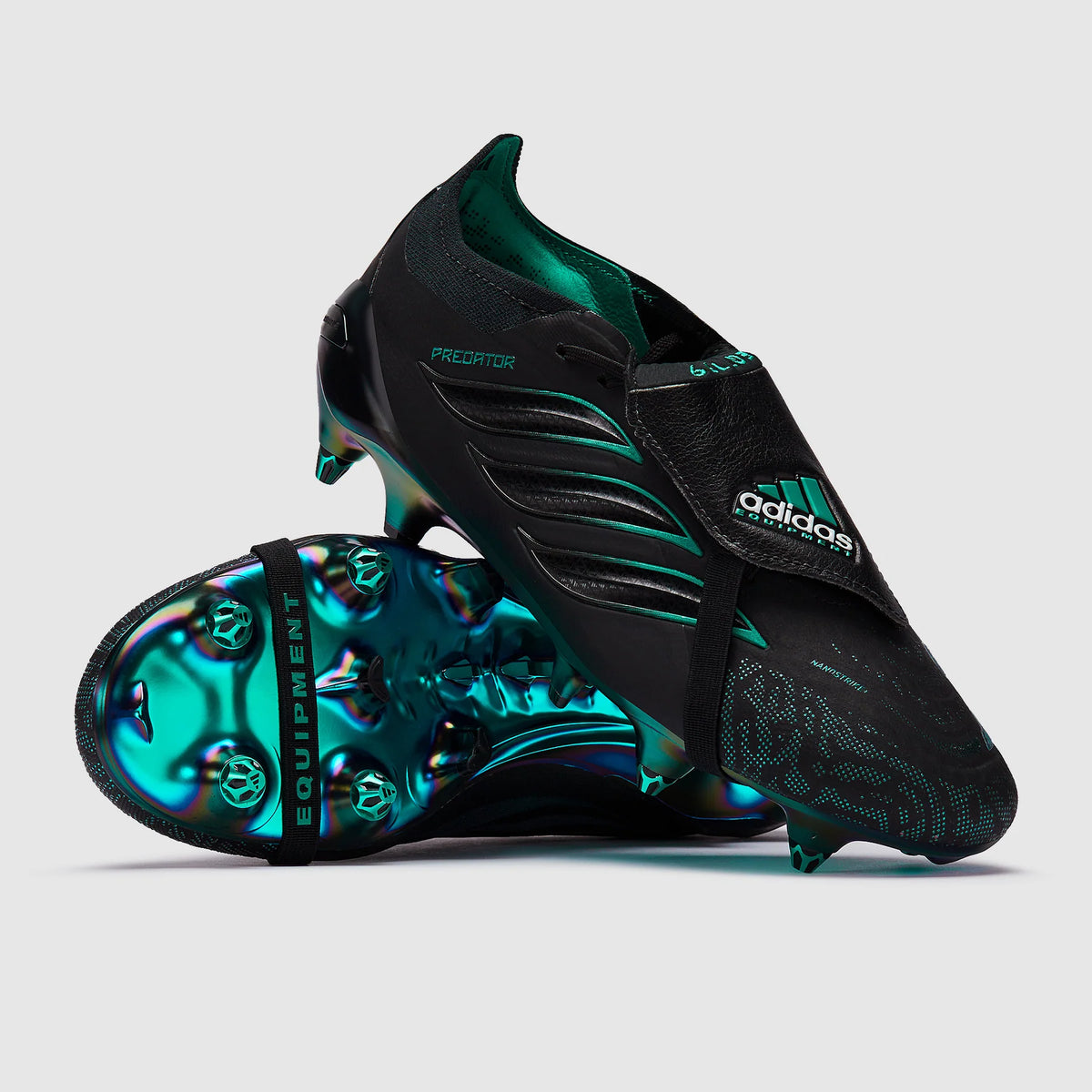 Predator 26 Tongue SG Elite " EQT " Pack - Noir / Vert turquoise