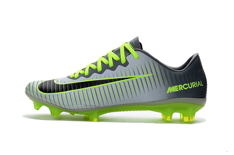 Mercurial Vapor 11 Elite FG - Gris / Jaune / Noir