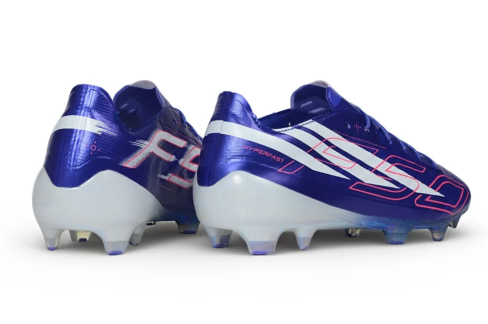 F50 Hyperfast FG Elite Laceless - Bleu / Blanc