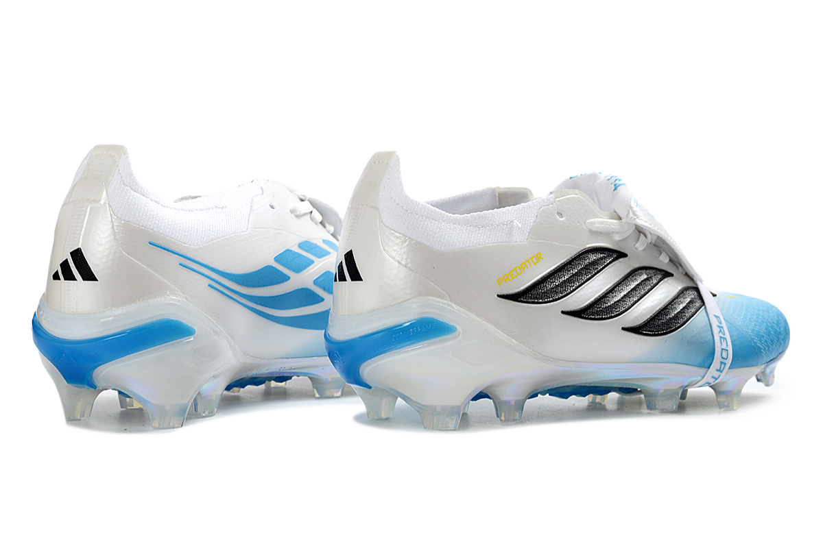 Predator 26 Tongue FG Elite - Bleu / Blanc / Doré