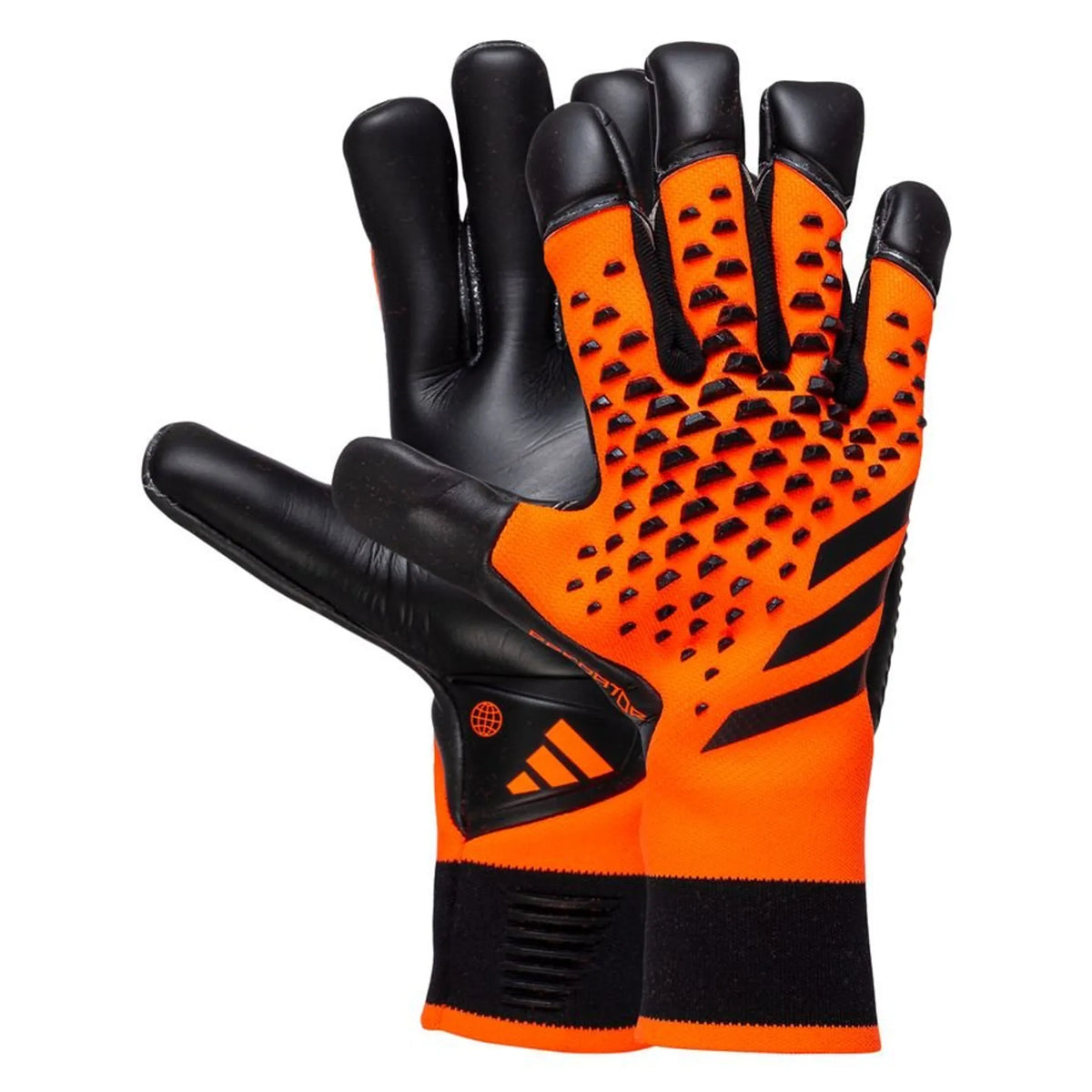 Gants de Gardien Predator Pro Hybrid Heatspawn - Orange/Noir