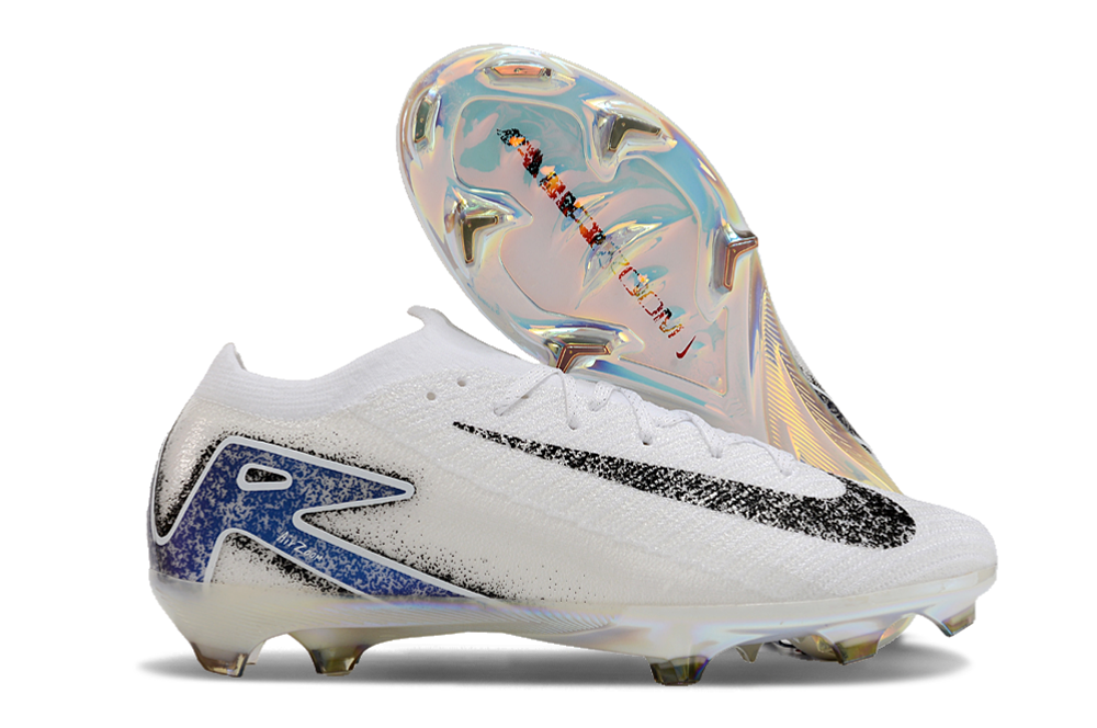 Mercurial Vapor 16 Air Zoom Elite FG - Blanc / Argenté / Noir