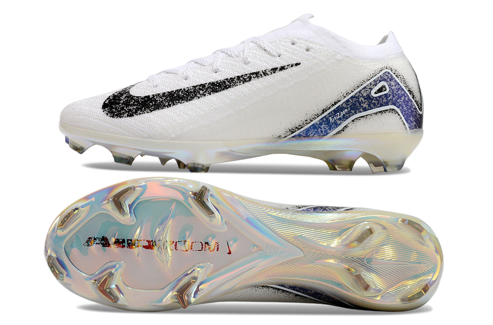 Mercurial Vapor 16 Air Zoom Elite FG - Blanc / Argenté / Noir