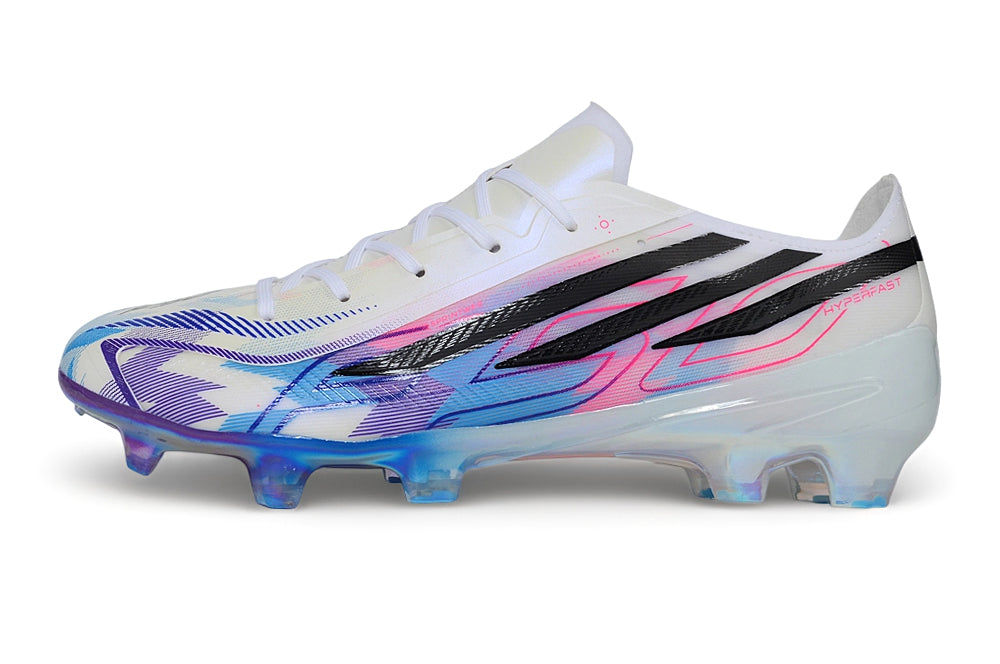 F50 Hyperfast FG Elite - Blanc / Violet / Rose / Bleu
