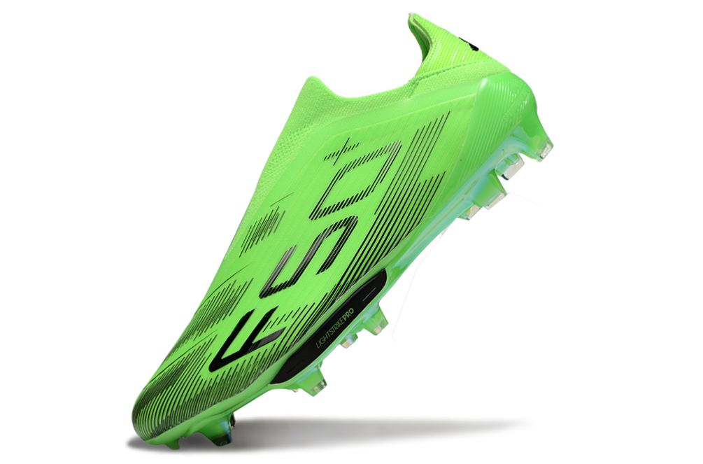 F50+ Elite FG Laceless - Vert fluo / Noir