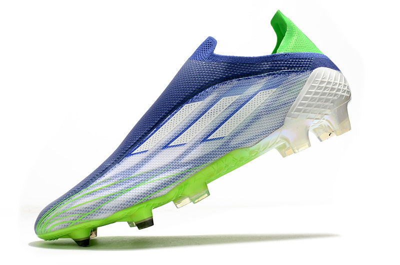 Adidas X Speedflow+ FG Elite - Bleu / Vert / Blanc