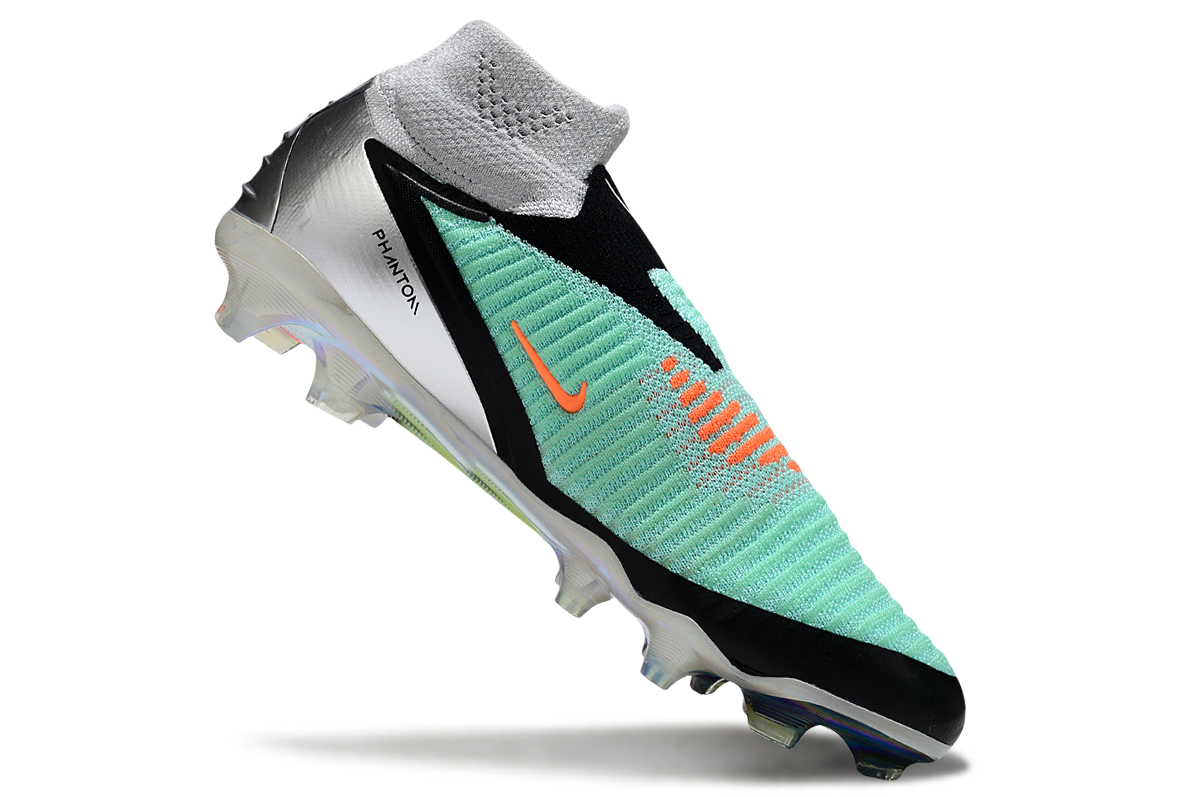 Phantom 6 Elite High Cut FG - Noir / Chrome / Vert