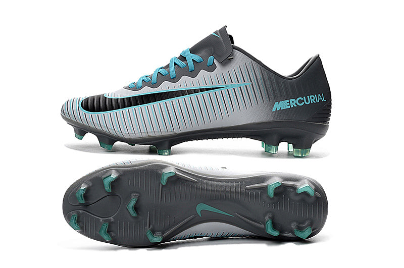 Mercurial Vapor 11 Elite FG - Gris / Bleu
