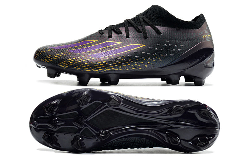Adidas X Speedportal+ FG Elite - Noir / Violet / Jaune