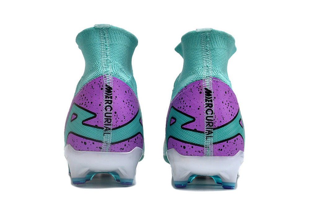 Mercurial Vapor 16 Air Zoom Elite AG - Vert turquoise / Violet