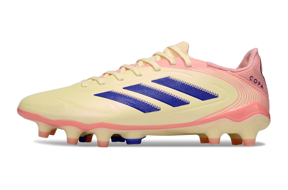 adidas Copa Pure IV Elite FG - Abricot / Bleu