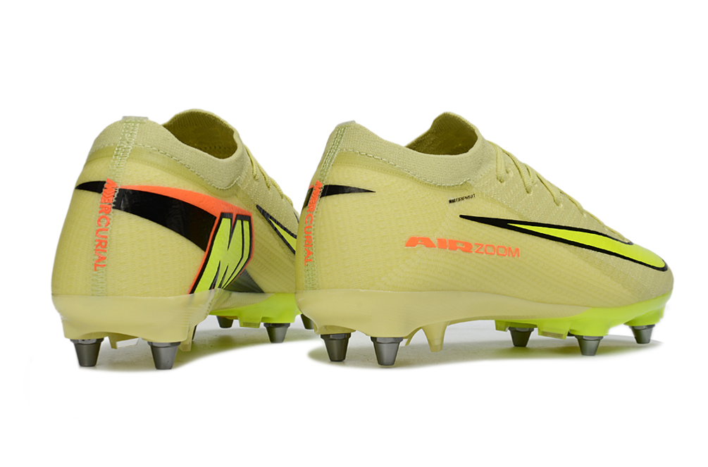 Mercurial Vapor 16 Air Zoom Elite SG vissés - Jaune Fluo