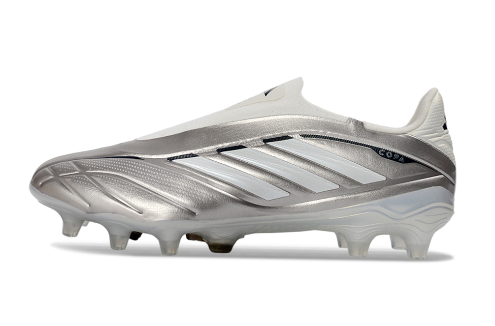 adidas Copa Pure III Elite FG - Argenté/Blanc
