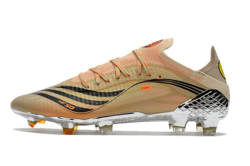 Adidas X Speedflow+ FG Elite - Bronze / Argenté