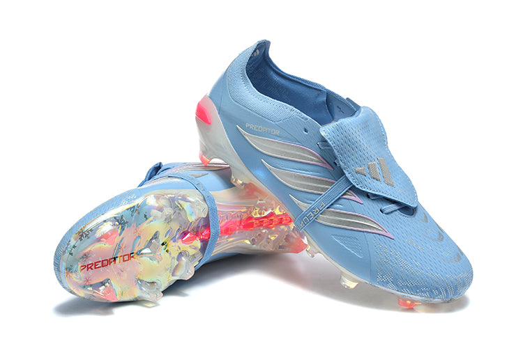 Predator 26 Tongue FG Elite - Bleu ciel / Blanc