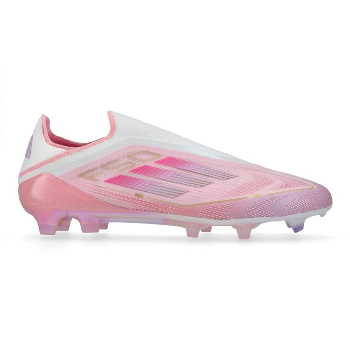 F50 Elite FG Laceless Lamine Yamal 304 Edition Limitée - Rose / Blanc