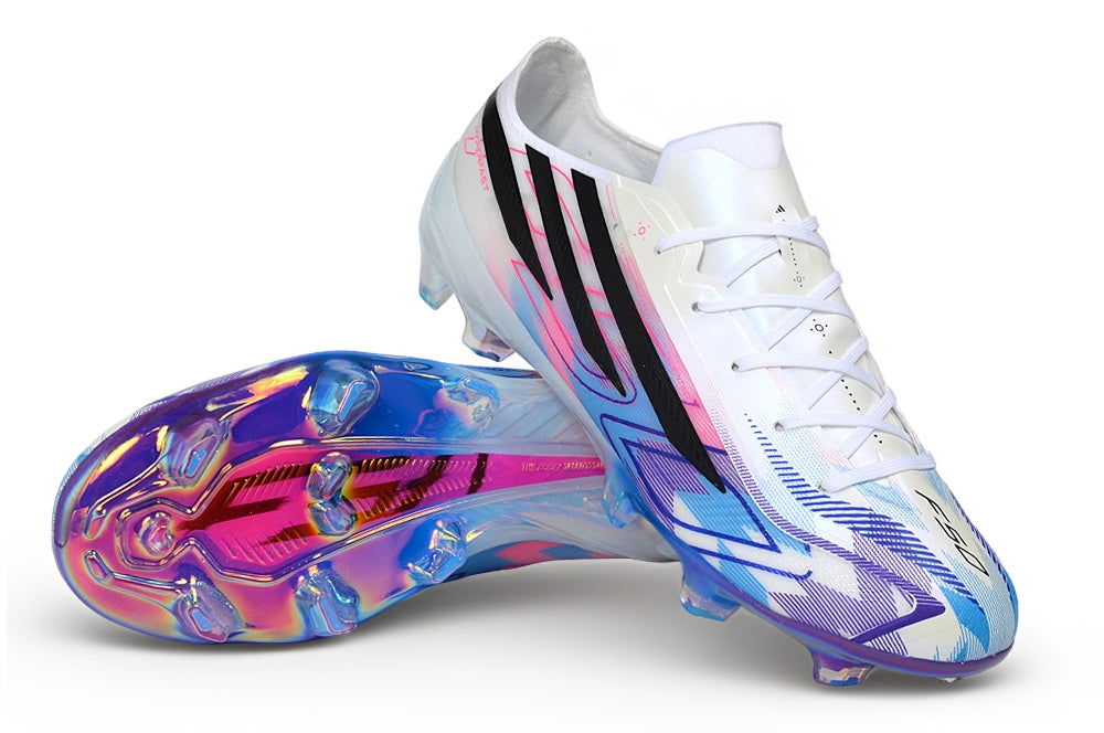 F50 Hyperfast FG Elite - Blanc / Violet / Rose / Bleu
