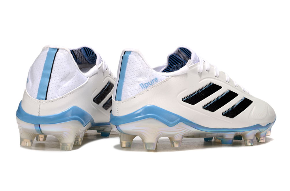 adidas Copa Pure III Elite FG - Gris/Bleu