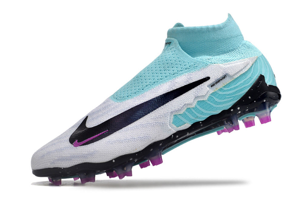 Phantom GX High Cut FG Elite - Bleu turquoise / Violet / Blanc