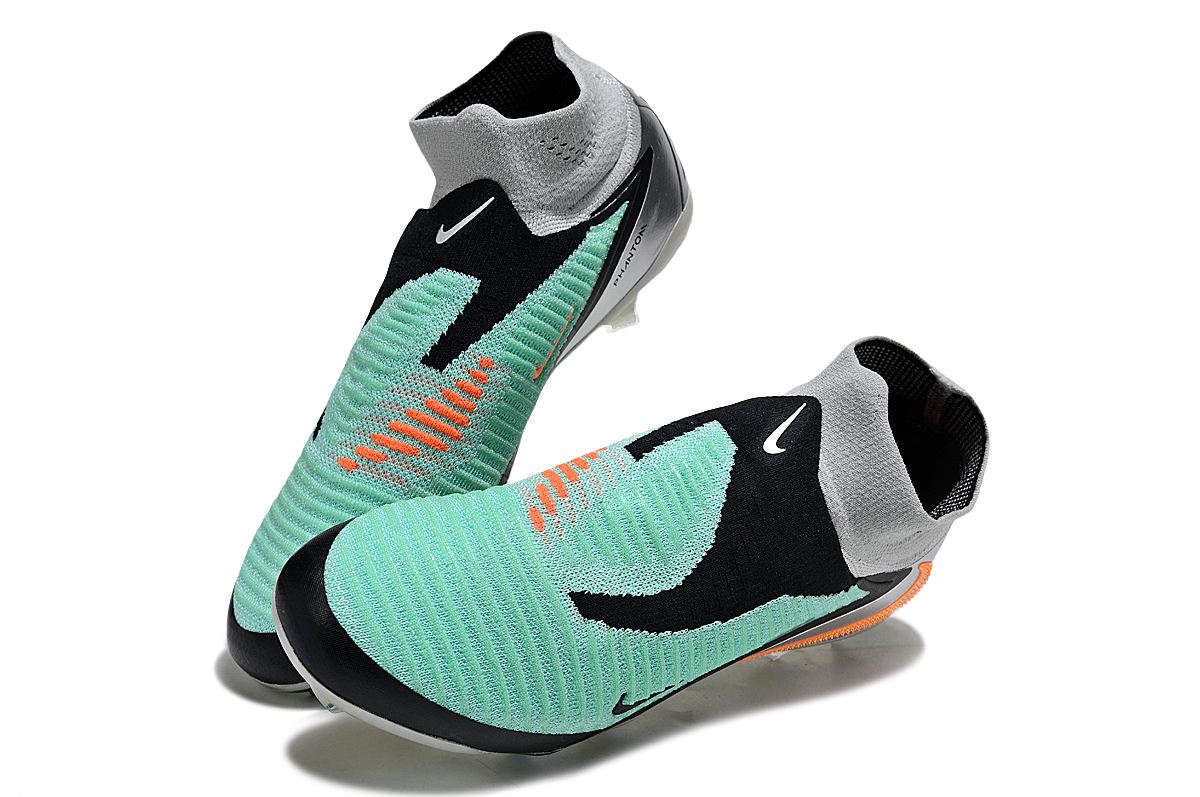 Phantom 6 Elite High Cut FG - Noir / Chrome / Vert