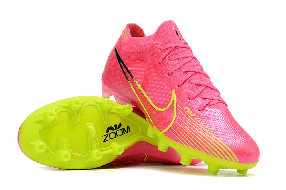 Mercurial Vapor 16 Air Zoom Elite AG - Rose / Jaune fluo