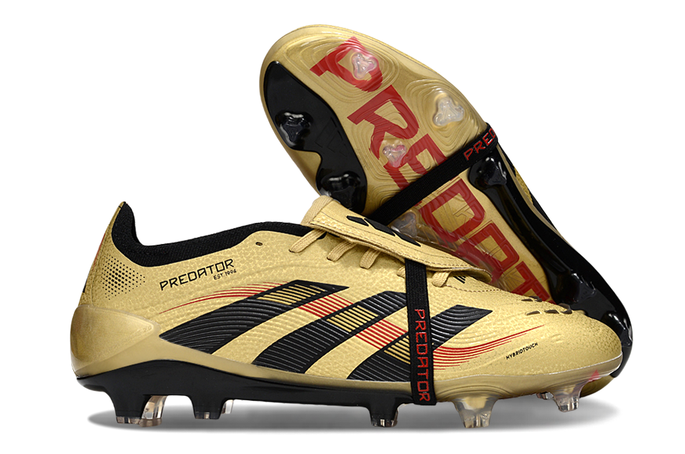 Predator 25 Tongue FG Elite - Doré / Noir / Rouge