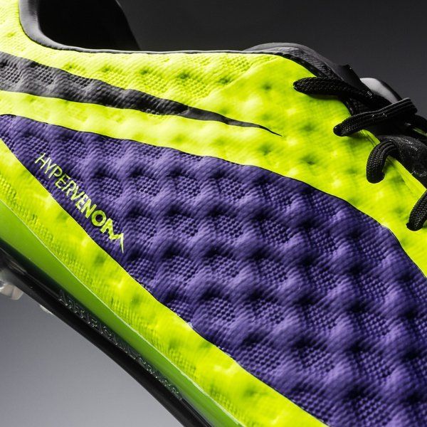 Hypervenom Phantom FG Elite - Neon / Lilla / Noir