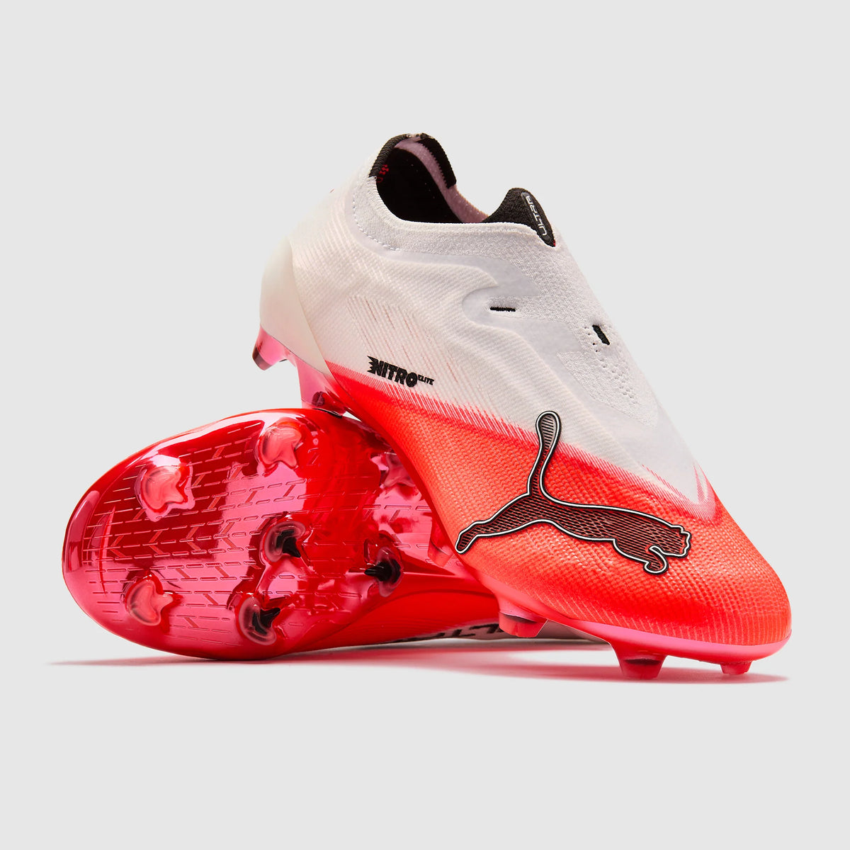 Ultra Nitro 7 Ultimate Laceless FG - Ultra Rouge/Noir Puma/Blanc Puma