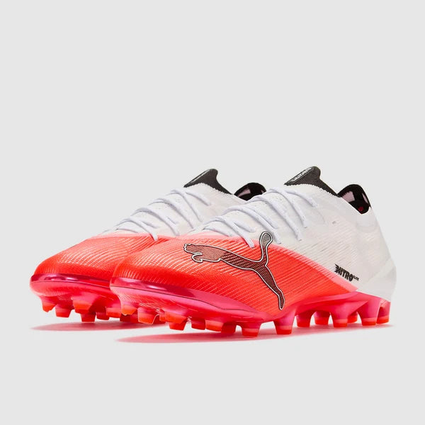 Ultra Nitro 7 Ultimate Laceless AG - Ultra Rouge/Noir Puma/Blanc Puma