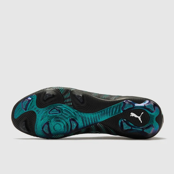 Future 9 Ultimate Elite FG - Puma Noir/Vert menthe intense/Blanc Puma