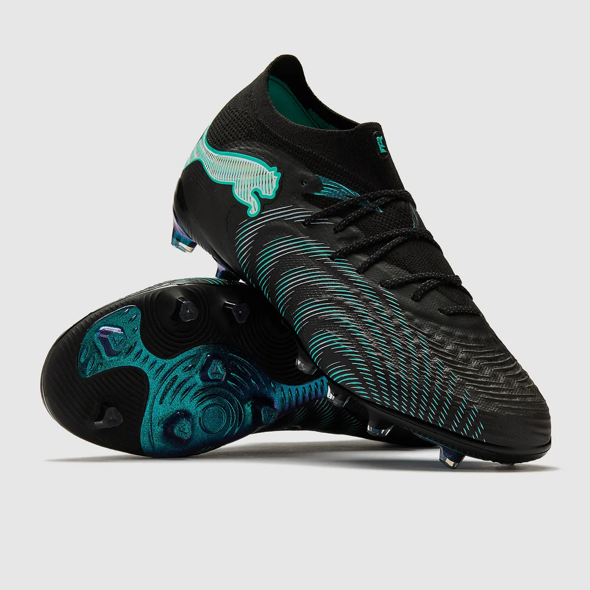 Future 9 Ultimate Elite AG - Puma Noir/Vert menthe intense/Blanc Puma