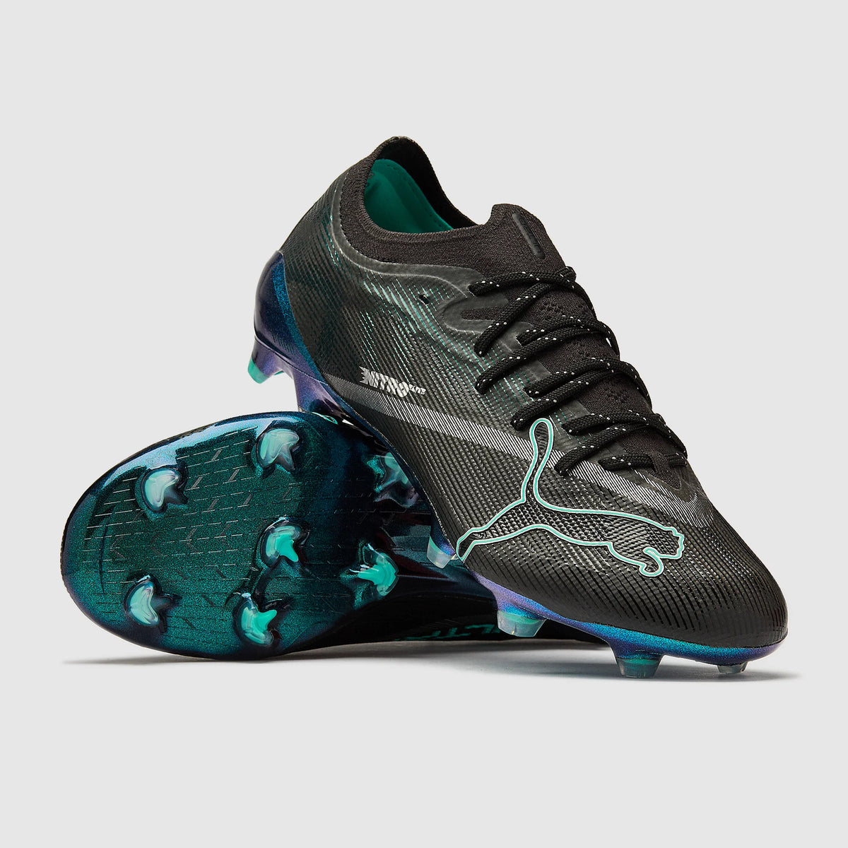 Ultra Nitro 7 Ultimate FG - Puma Noir/Menthe intense